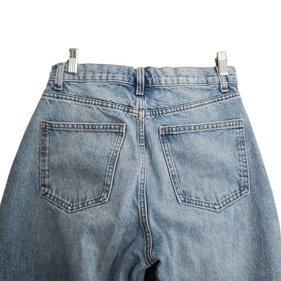 Cotton On Loose Straight Light Wash Denim Jeans Women's Size 6 - Picture 5 of 9